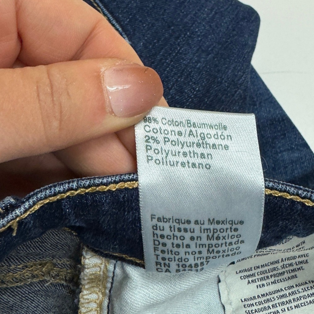 AG Adriano Goldschmied Jeans Women 24R Blue The Harper Essential Straight Leg - Picture 7 of 10